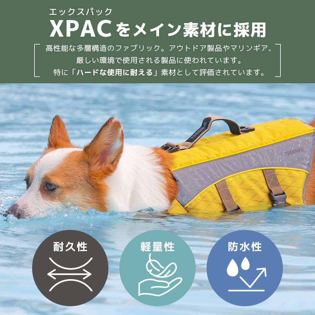 XPACをメイン素材に採用