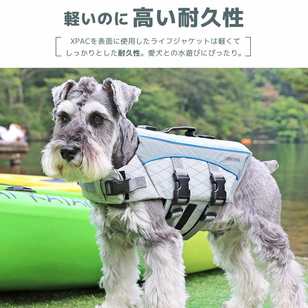 軽いのに高い耐久性で愛犬との水遊びにピッタリ