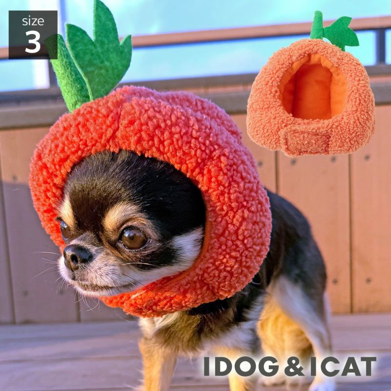 iDogパンプキンスヌードアイドッグ