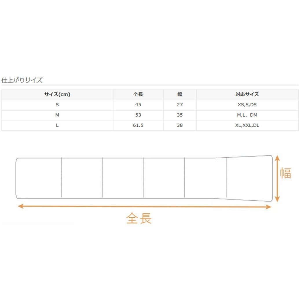 サイズ表