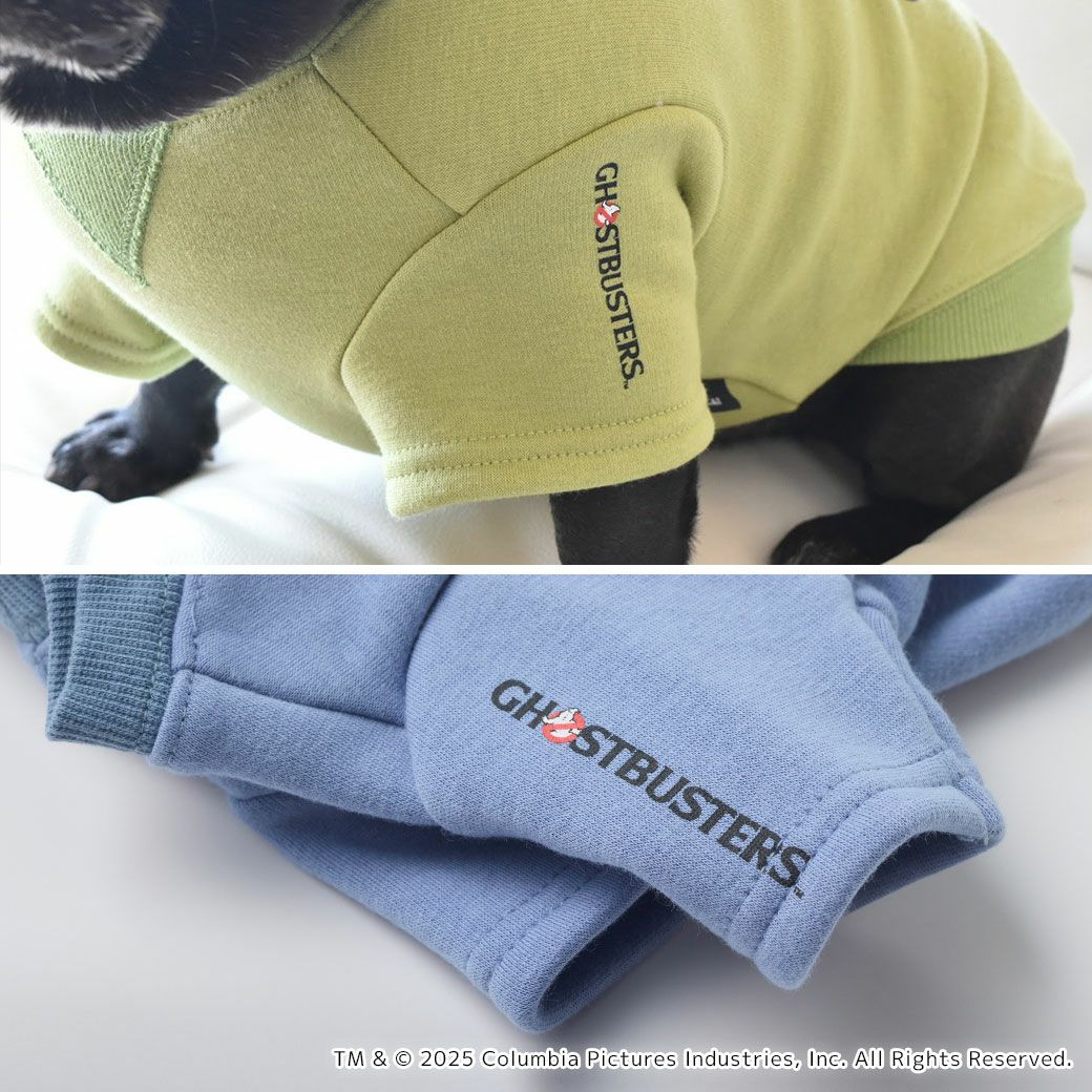 袖にも入ったGHOSTBUSTERSロゴ