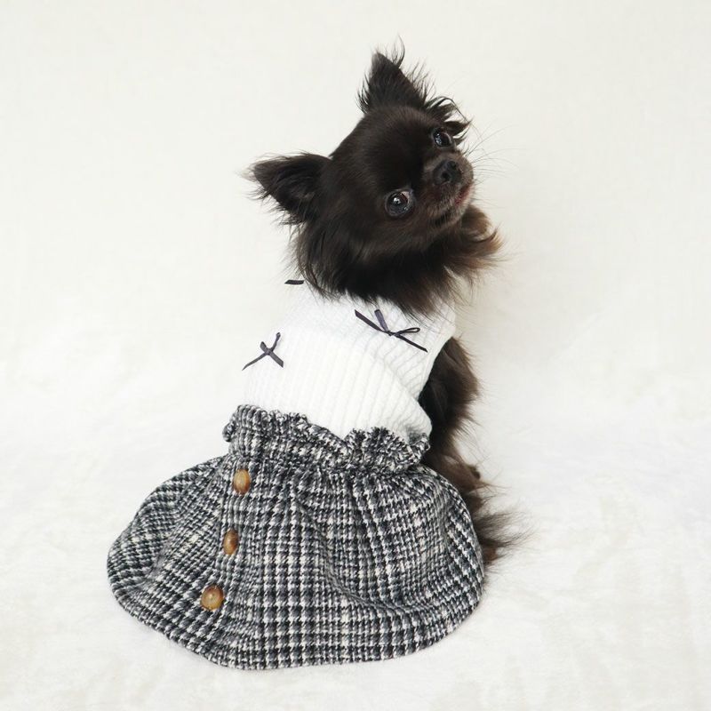 犬服 S わんこの普段着 リボン 犬服 S わんこの普段着 リボン