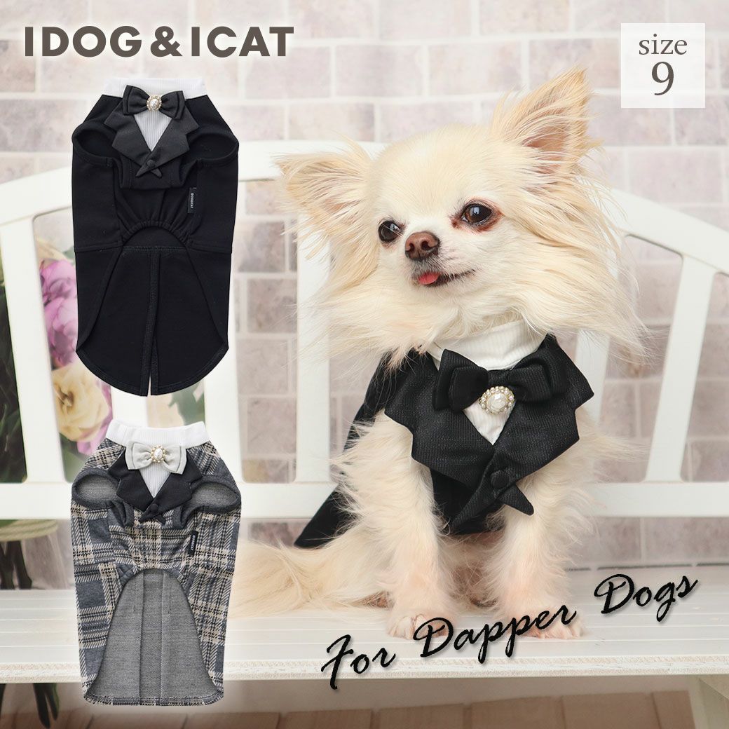 iDogおめかしタキシードタンクアイドッグ